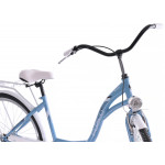 Mestský bicykel 28 Fuzlu Nevada S-1 Svetlo modrý